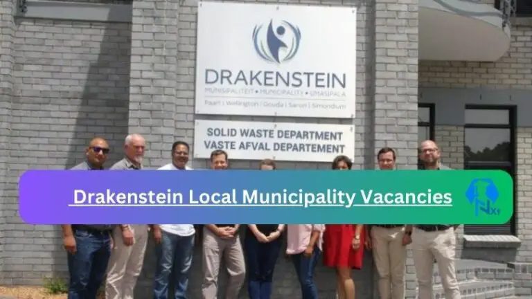New Drakenstein Local Municipality Vacancies 2024 @www.drakenstein.gov.za Careers Portal