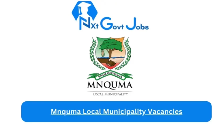 New Mnquma Local Municipality Vacancies 2024 @mnquma.gov.za Careers Portal