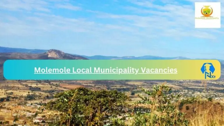 New Molemole Local Municipality Vacancies 2024 @www.molemole.gov.za Careers Portal