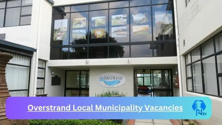 New Overstrand Local Municipality Vacancies 2024 @www.overstrand.gov.za Careers Portal