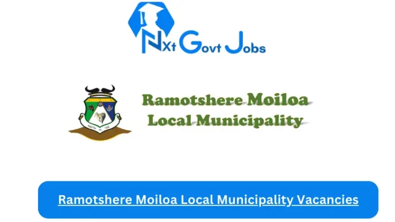 New Ramotshere Moiloa Local Municipality Vacancies 2024 @www.ramotshere.gov.za Careers Portal