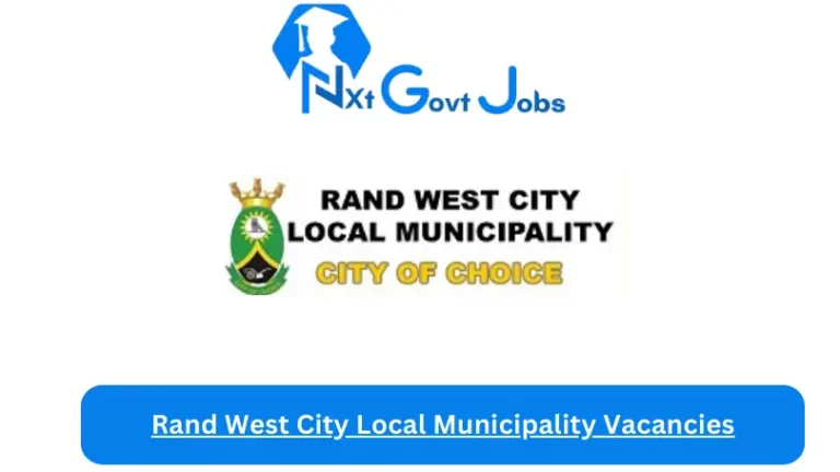 New Rand West City Local Municipality Vacancies 2024 @www.randwestcity.gov.za Careers Portal